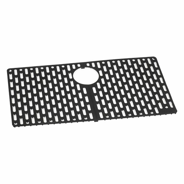 Ruvati Silicone Bottom Grid Sink Mat for RVG1080 and RVG2080 Sinks Black RVA41080BK